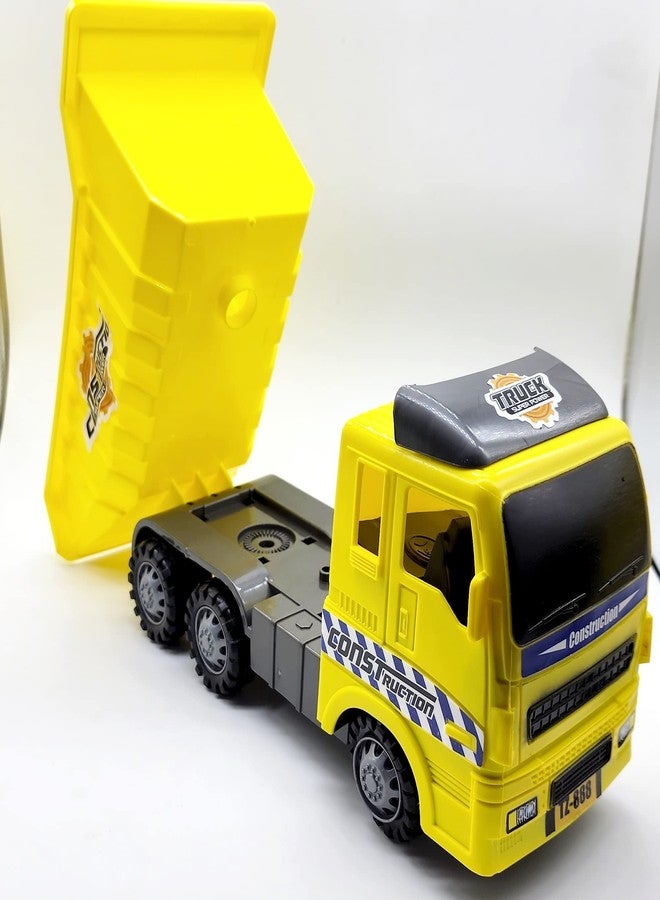 FRATELLI Big Size Exclusive Toys for Kids|Boys|Girls (Construction Dumper Truck Yellow Big) - Image 3